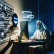 "Ilustración que muestra los efectos contradictorios del uso habitual de chats con inteligencia artificial, destacando su impacto en la comunicación y la interacción social, según estudios recientes."