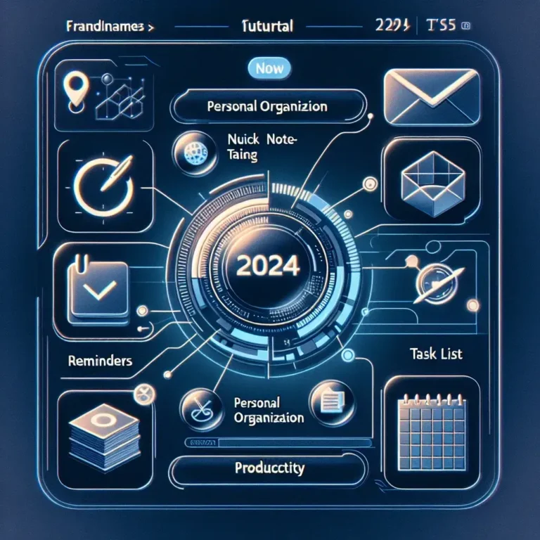 "Captura de pantalla de la interfaz de una popular aplicación de notas y organización personal, mostrando funciones como listas de tareas, recordatorios y sincronización en múltiples dispositivos, destacando las mejores opciones estudiadas en la guía completa de 2024."